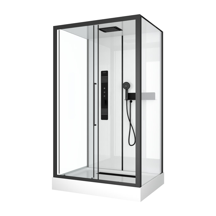 Cabine de douche RECTANGLE - 90x115x217 cm - FACTORY 2 RECTANGLE