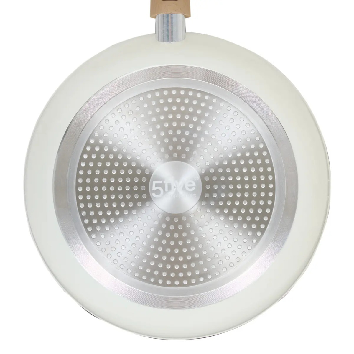 Poêle "Harmony" D30cm aluminium forgé beige