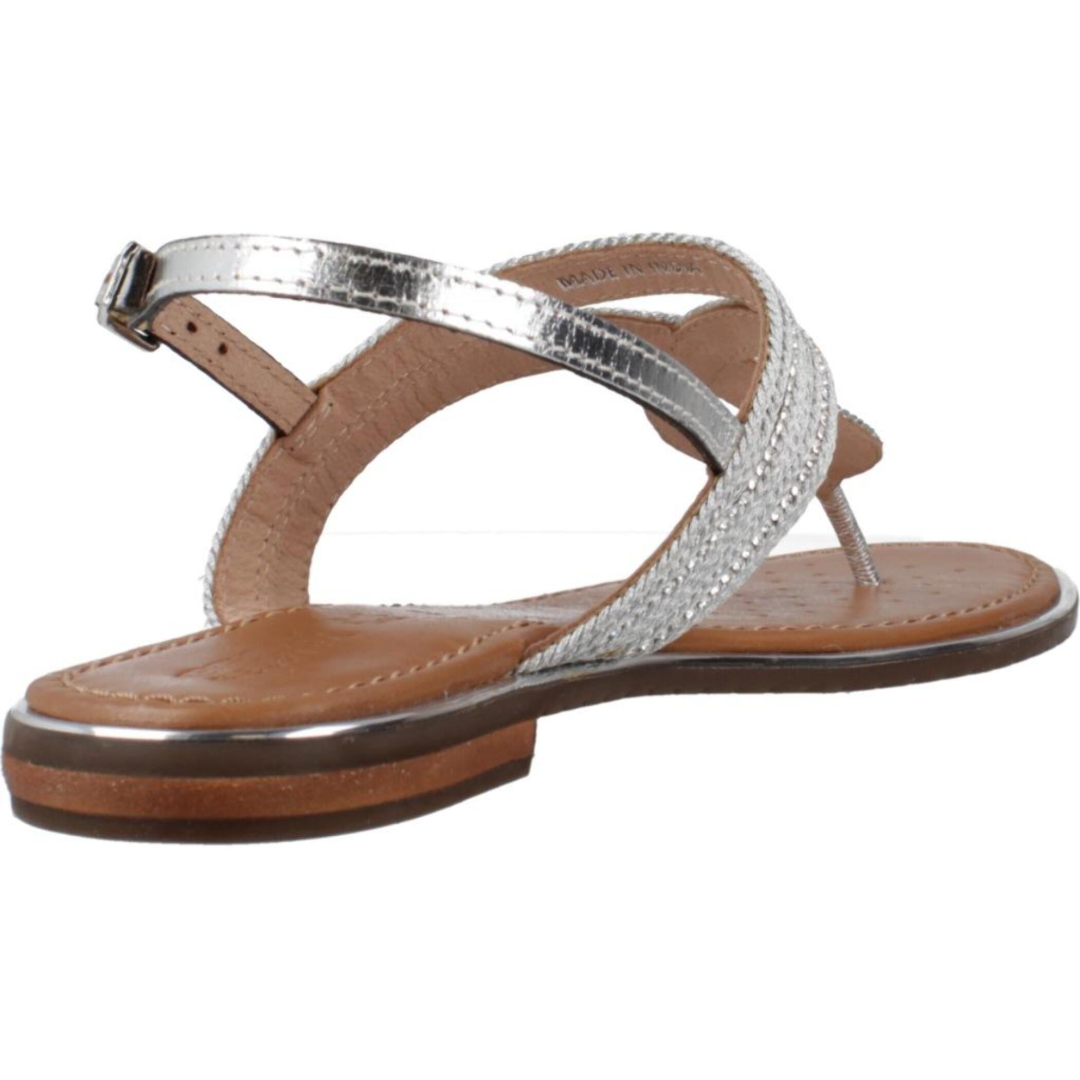 Sandalias Mujer de la marca GEOX  modelo D SOZY PLUS PLATA