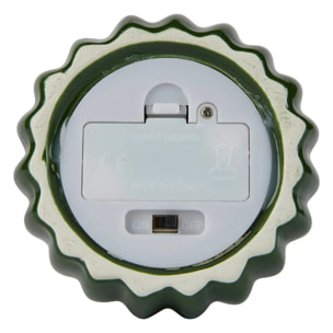 Lampe à poser led "Cactos" vert H15,2cm