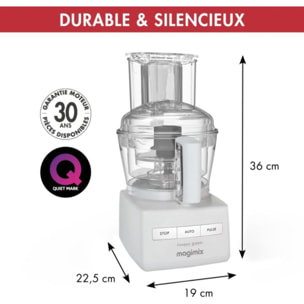 Robot multifonction MAGIMIX CS 3200 XL Blanc 18370F