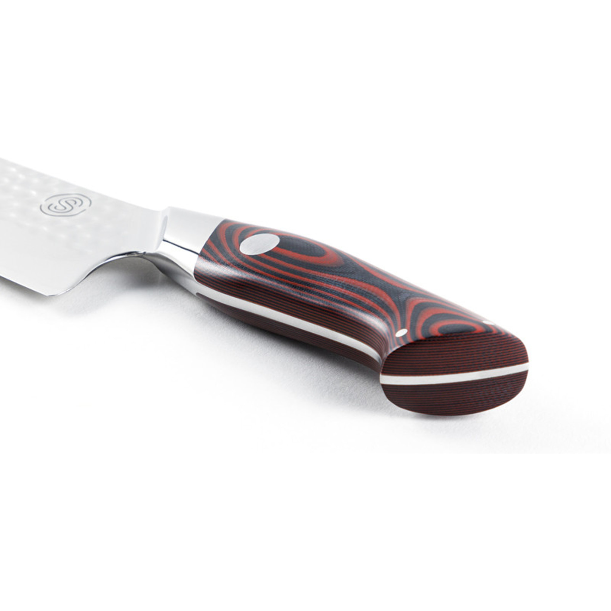 Couteau de chef SANTOKU 7 pouces, gamme Magma