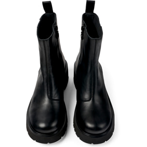 Botines - CAMPER Milah - Negro - Cuero liso