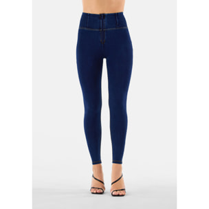 Jeggings push up WR.UP® superskinny vita alta con zip