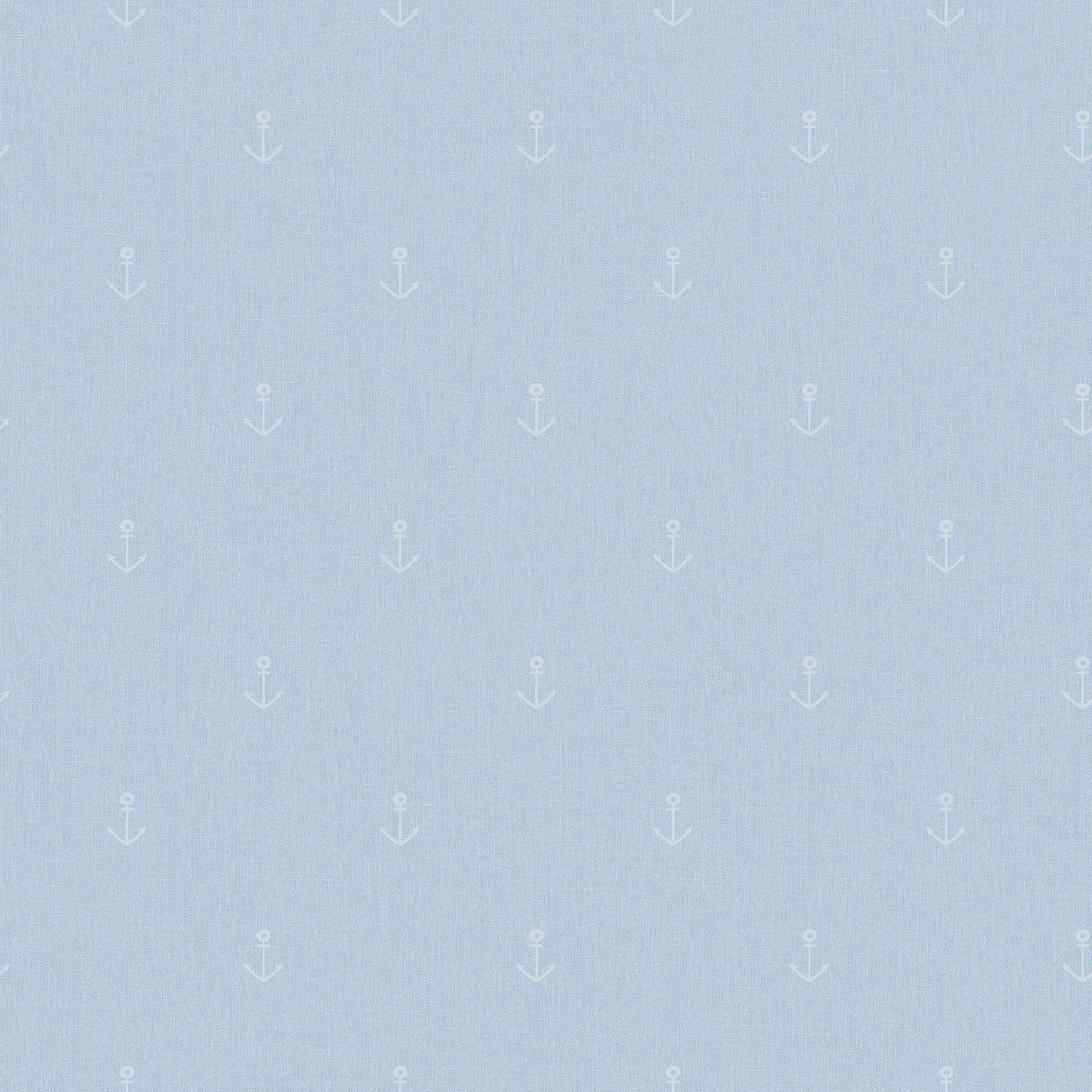 Papier peint enfant ancres marines bleu ciel