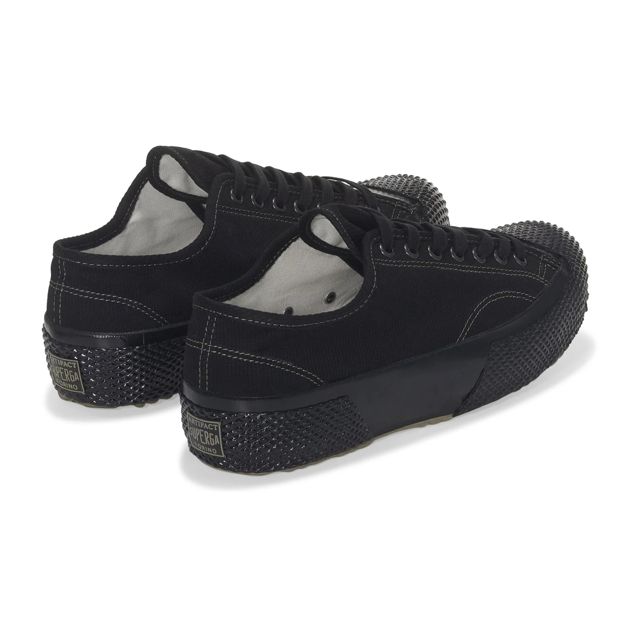 Superga - Zapatillas Unisex Negro - 2434 MILITARY DECK PIQUE