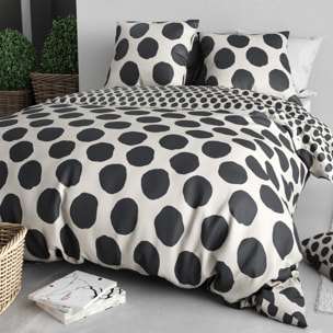 Parure Housse De Couette 3pcs 100% Coton 57 Fils NICO