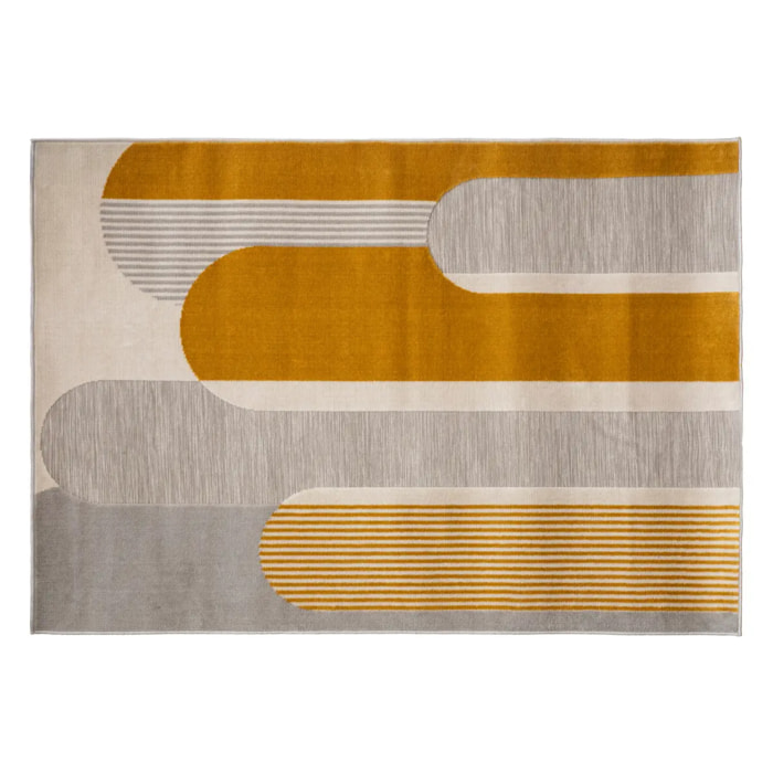 Tapis "Iza" - jaune ocre - 120x170 cm