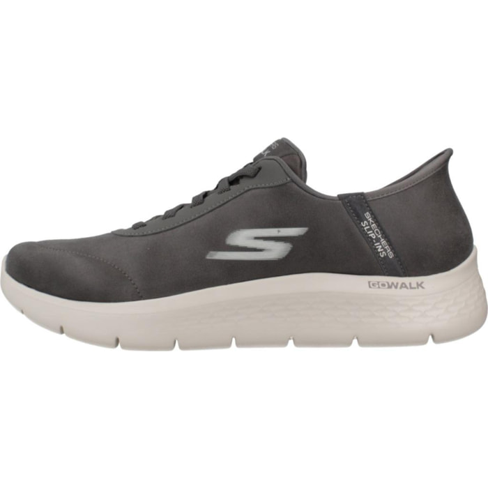 Sneakers De  Hombre Slip - Ins Go Walk Flex - Smoot Gris