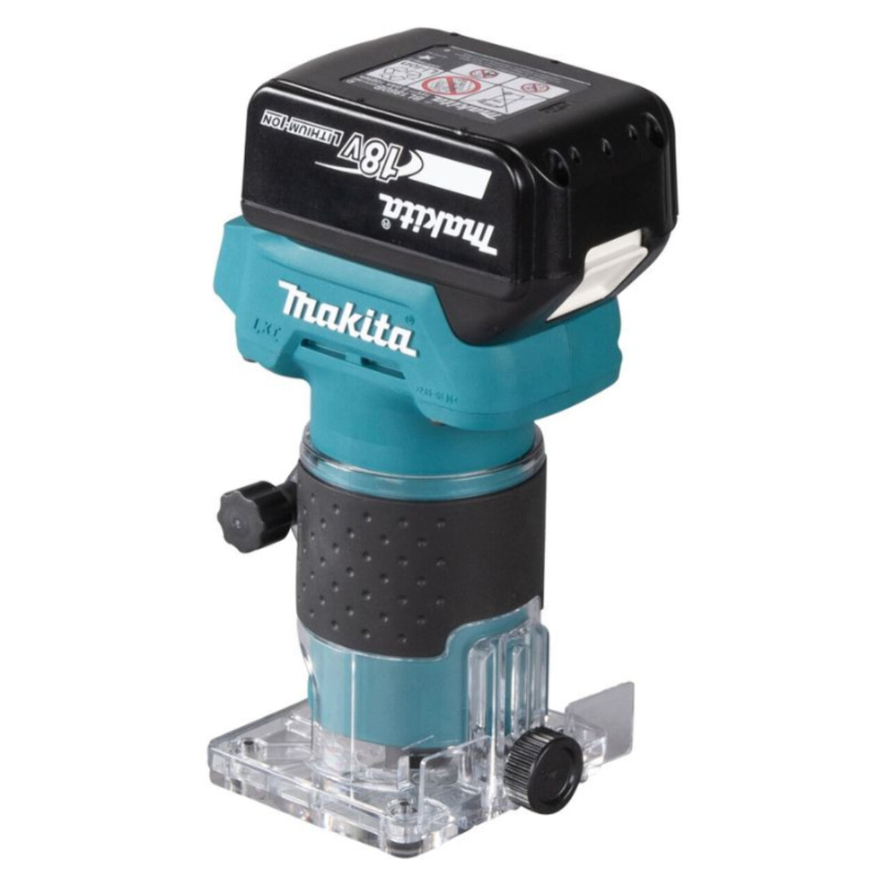 Affleureuse 18V Ø6mm LXT - MAKITA - avec 1 batterie 18v 3,0 Ah - chargeur - DRT52SF