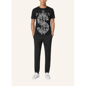 PHILIPP PLEIN Camiseta de cuello redondo y manga corta