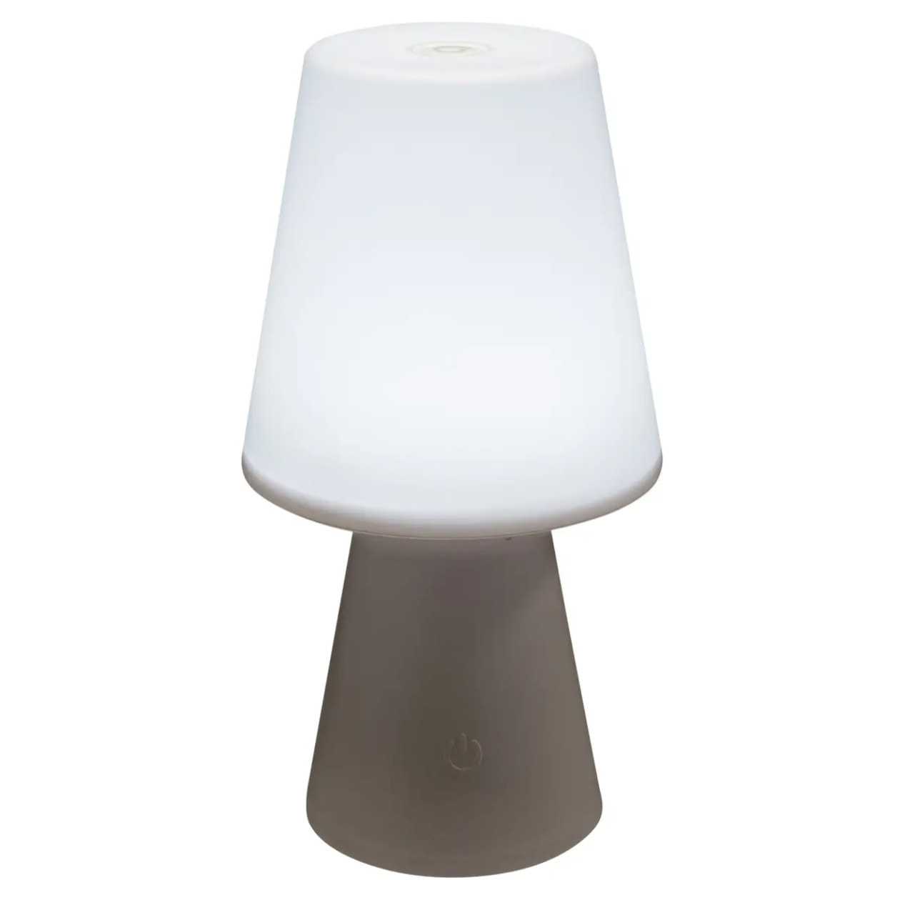 Lampe LED d'extérieur "Wiza" blanche H23 cm