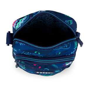 Bandolera infantil Gabol Loot con cremallera