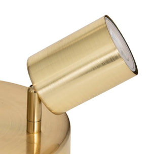 Plafonnier Vico doré 20x20cm