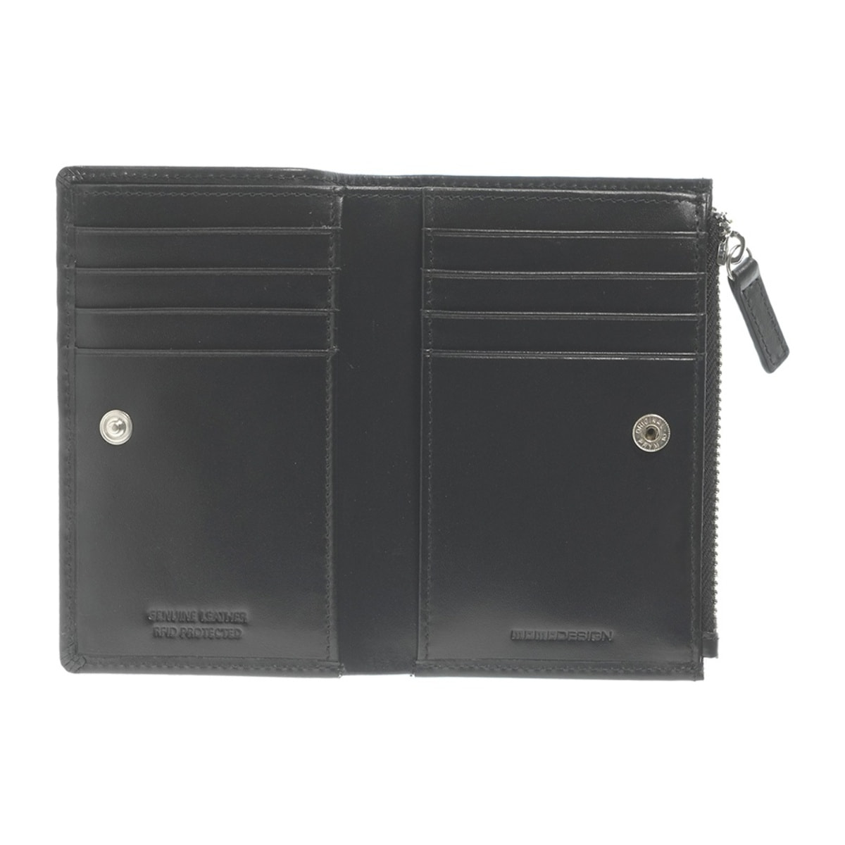 Portafoglio uomo in vera pelle - Modello Astor Lux - Casual - 13.5 x 9.5 x 2.4 cm