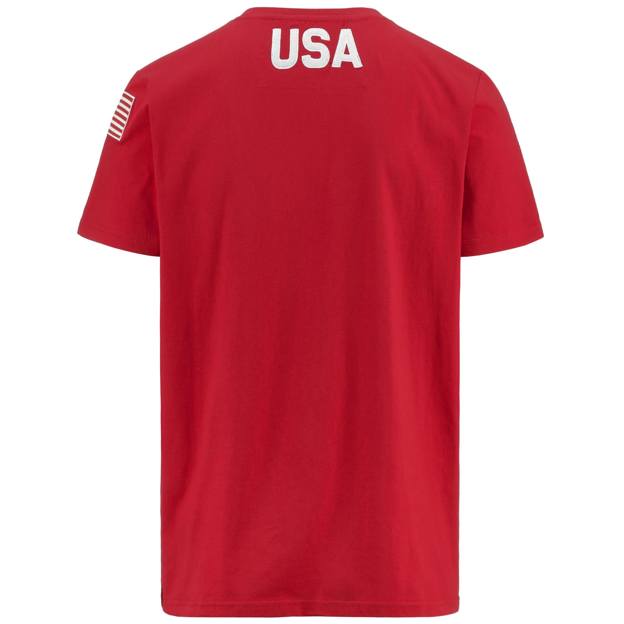 Kappa - T-Shirts & Top Uomo Rosso - Estessi Us