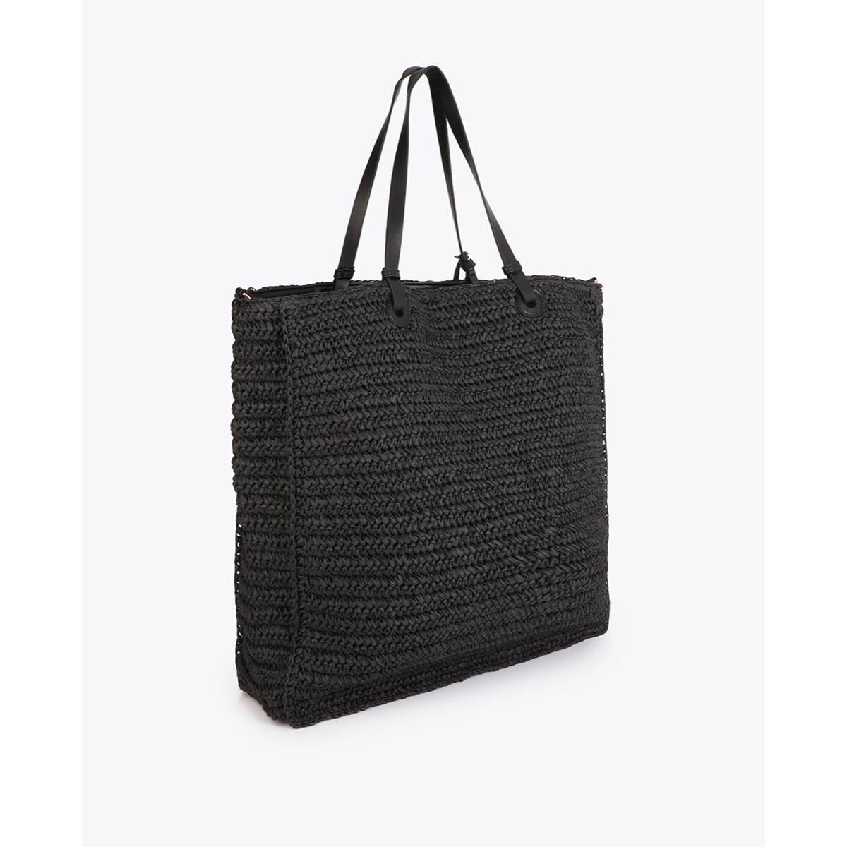 Borsa decostruita in rafia Summer Club
