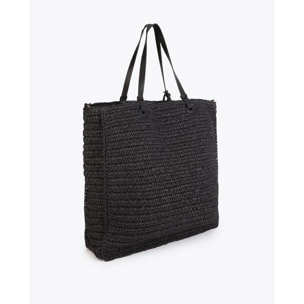Borsa decostruita in rafia Summer Club