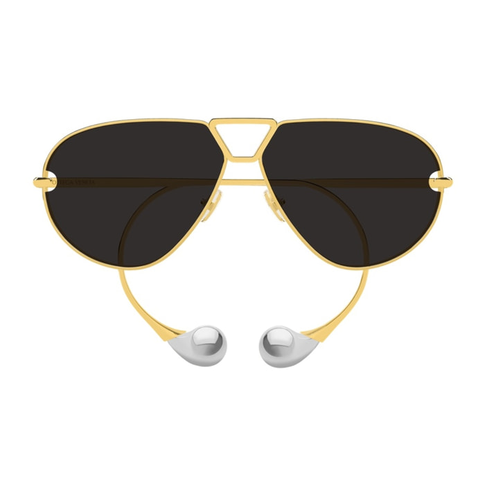 Gafas de Sol Bottega Veneta BV1437S-001 de Metal Mujer 64 mm