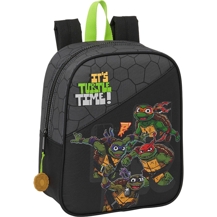 Mochila guarderia adapt.carro tortugas ninja