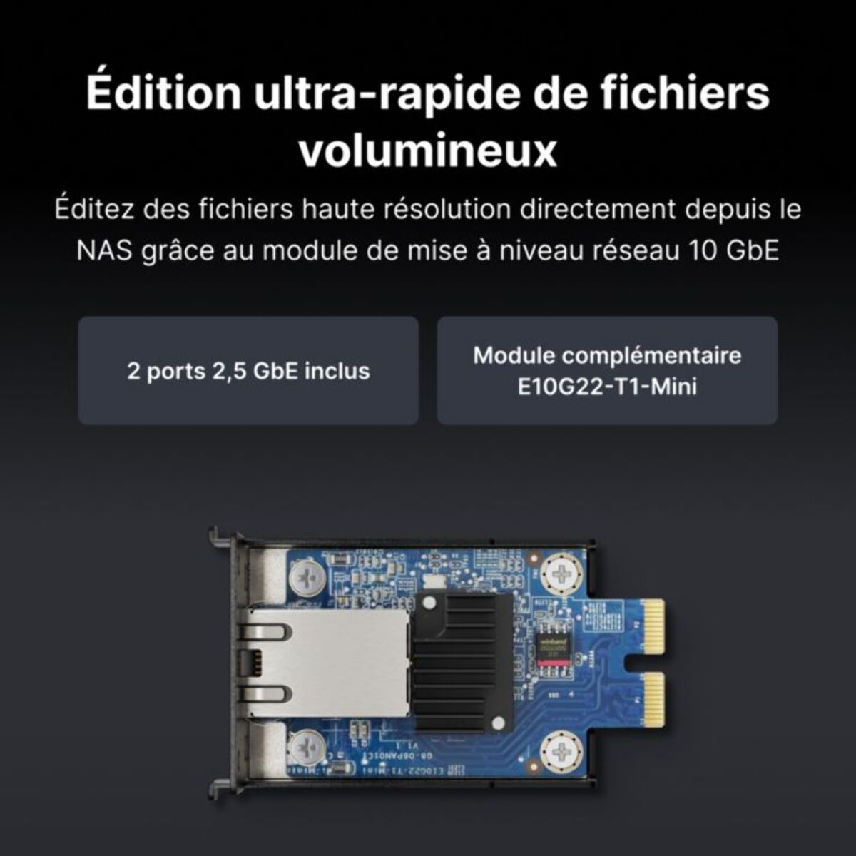 Serveur NAS SYNOLOGY DS1525+