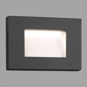 SPARK Lampe encastrable gris foncé