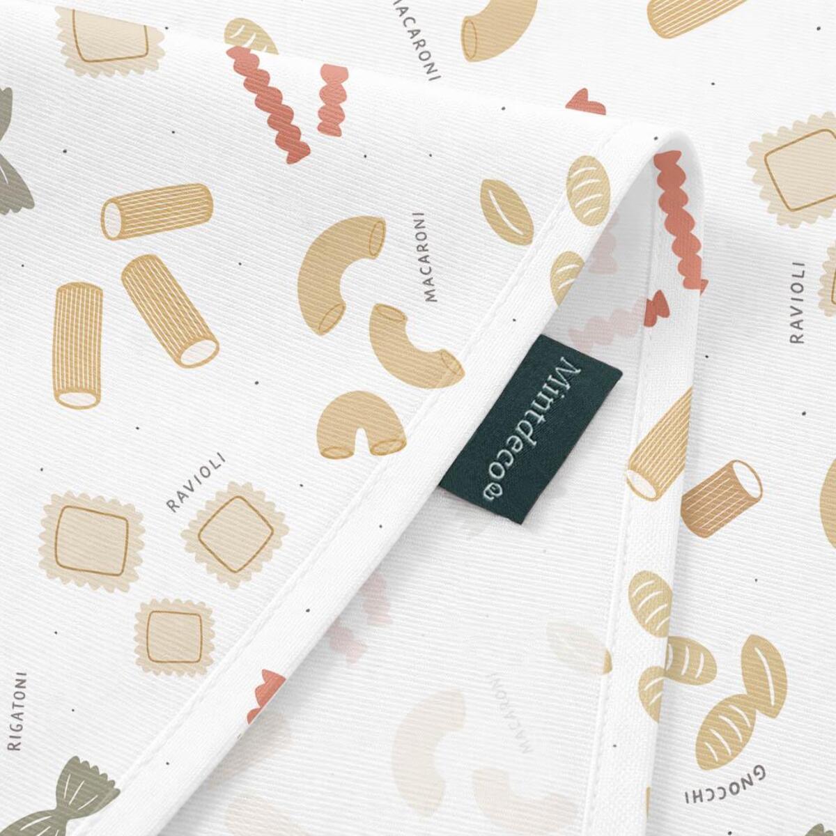 Nappe anti-taches MACARONI MULTICOLORE - enduite