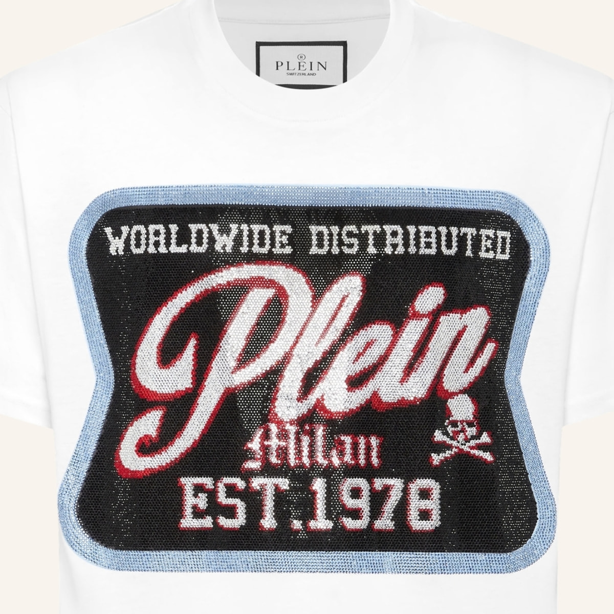 PHILIPP PLEIN Camiseta Cuello Redondo Milan