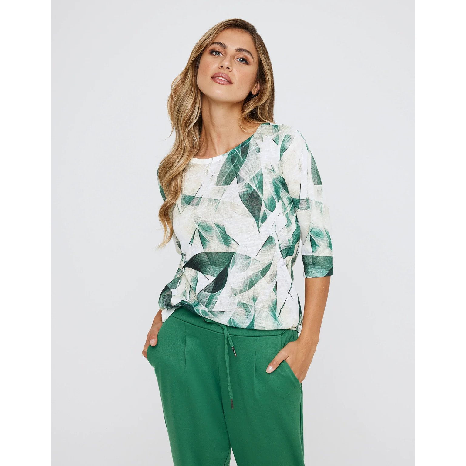 Camiseta Media Manga Estampada - Alcaniz