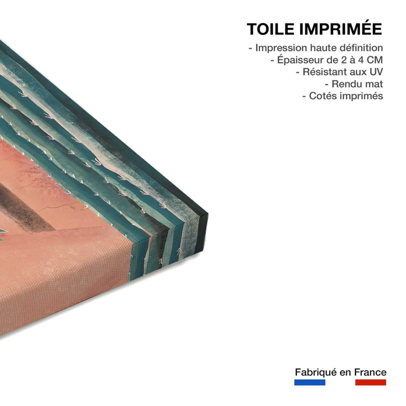 Tableau illustration ambiance la mamounia Toile imprimée