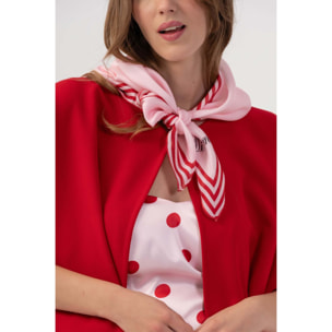 Kocca - Foulard con stampa a righe Donna