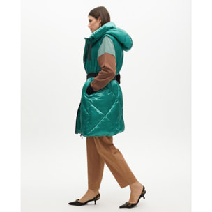 Gilet Imbottito con Cappuccio