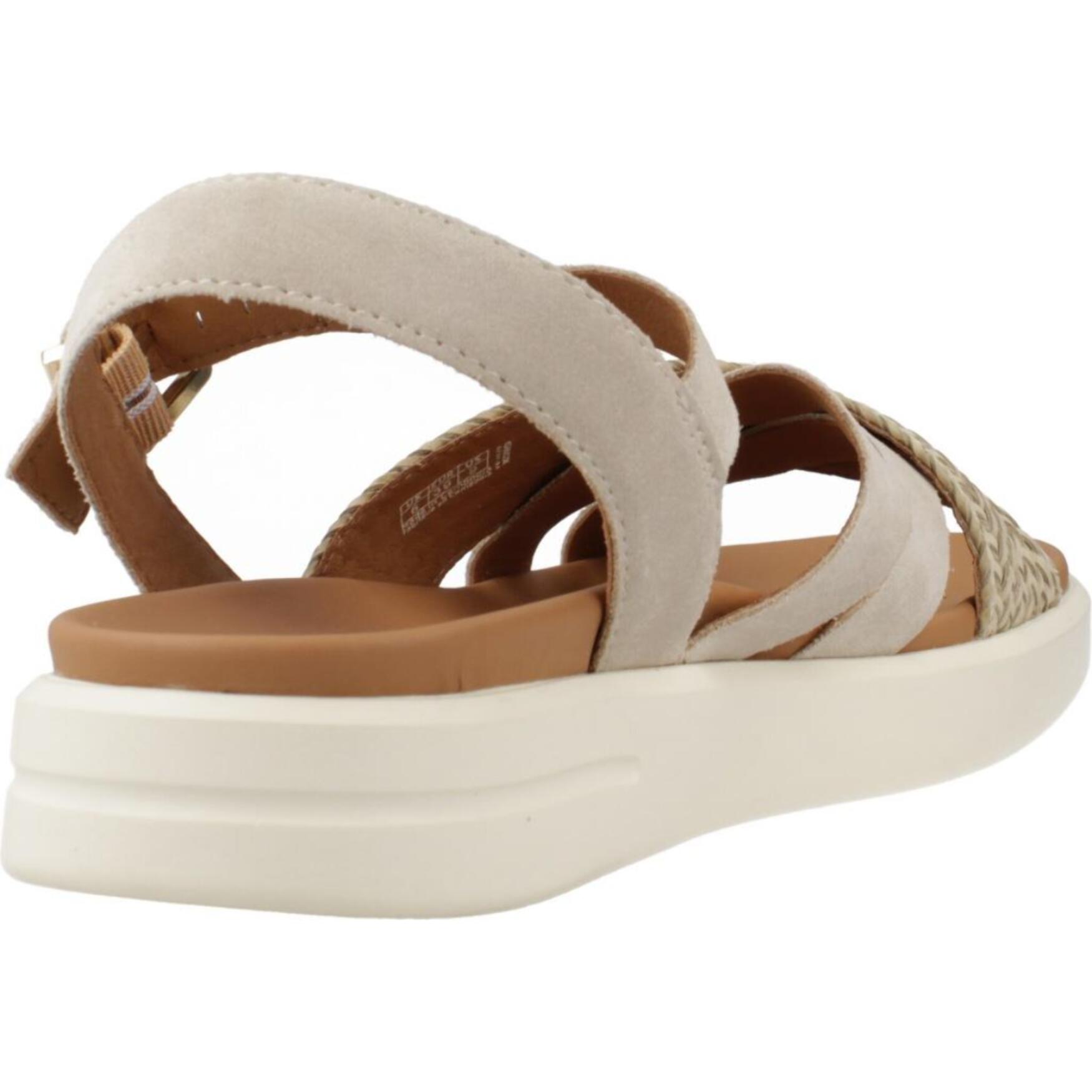 Sandalias Mujer de la marca GEOX  modelo D XAND 2S MARRON CLARO