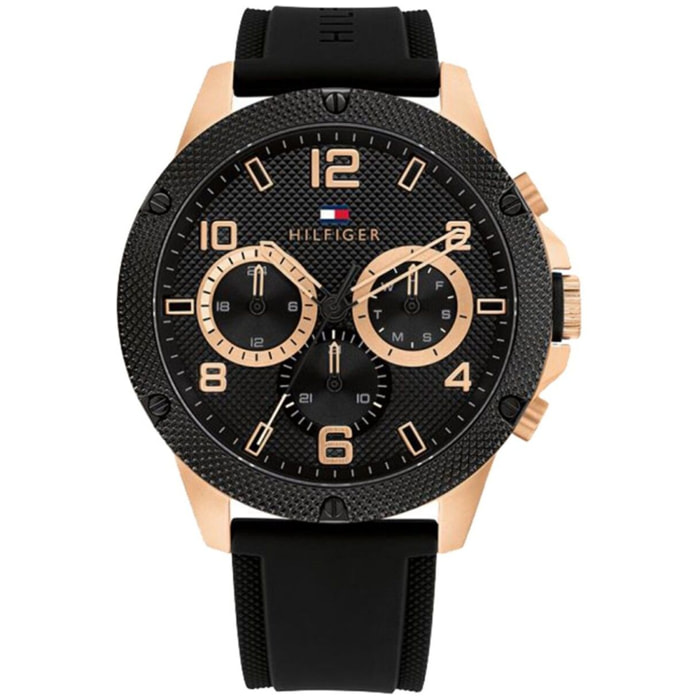 Reloj Tommy Hilfiger 1792028 Hombre Analogico Cuarzo con Correa de Silicona