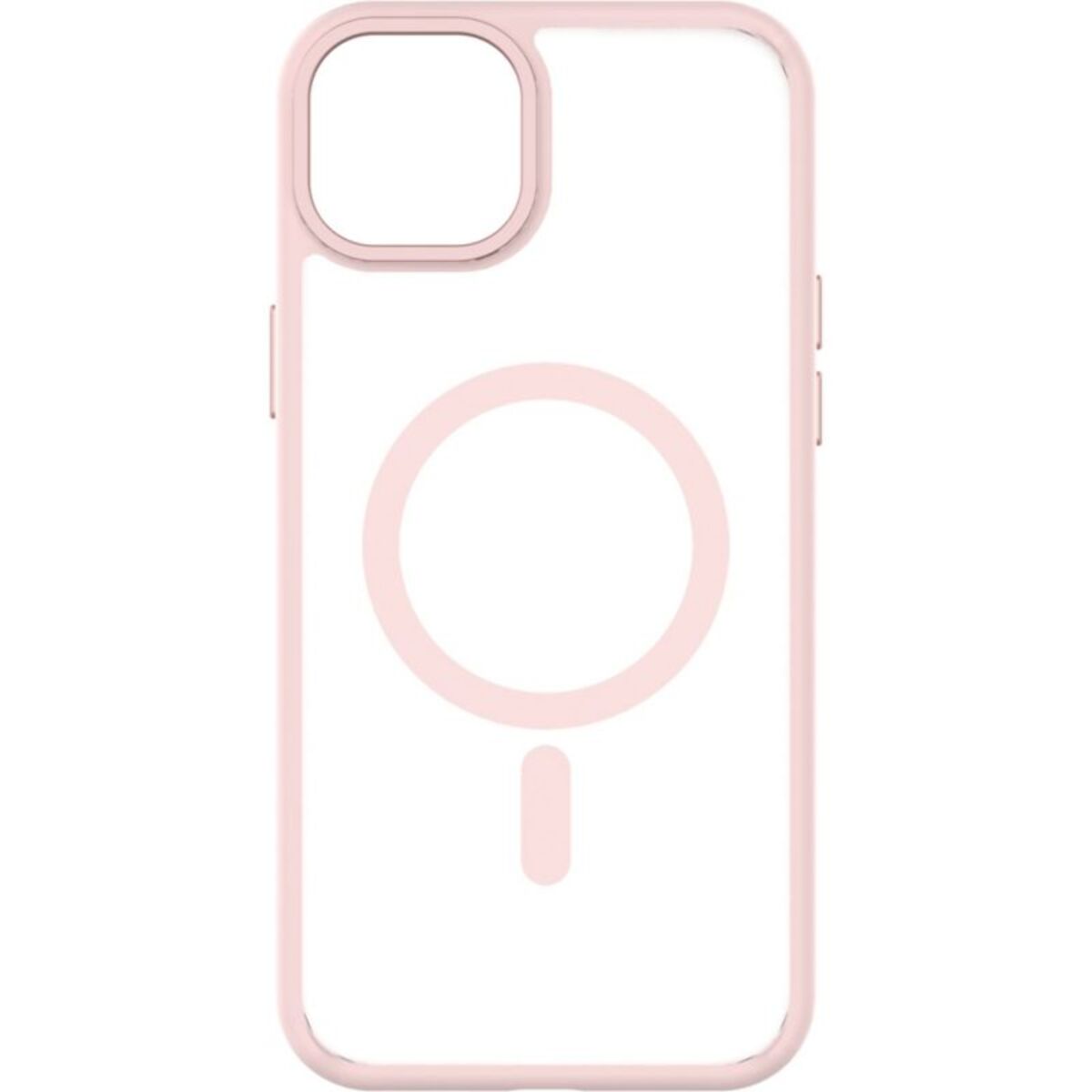 Coque bumper QDOS Iphone 15 Plus MagSafe Hybrid SNAP Rose