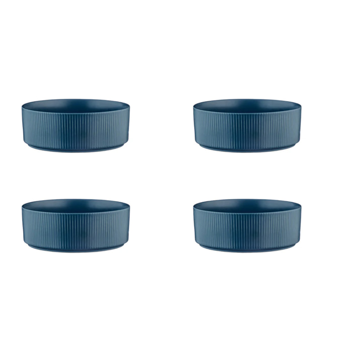Bol SCANDI Ø16,5cm - 4 pièces - Marine