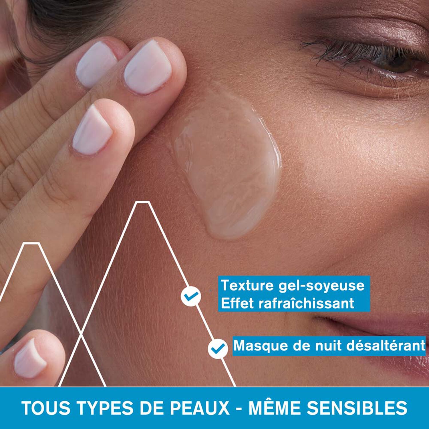 Eau Thermale - Masque d'Eau Nuit - Désaltérant 50 ml