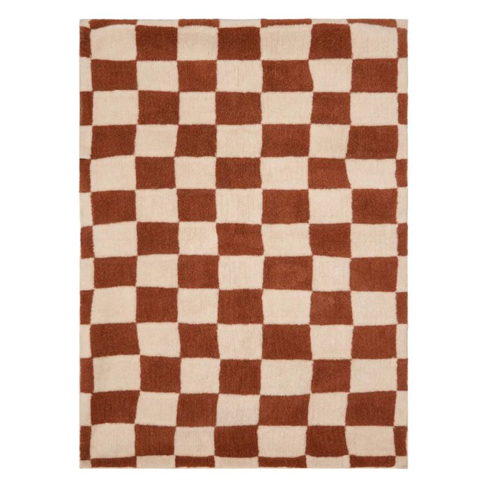 Tapis Homy rectangulaire 160x230cm marron