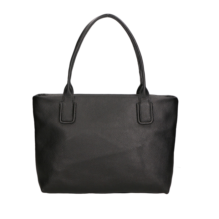 Borsa a spalla da Donna Lorena in Vera Pelle Made in Italy 26x39x13 cm