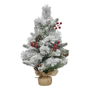 Sapin de Noël artificiel de table Piki lumineux 50 cm