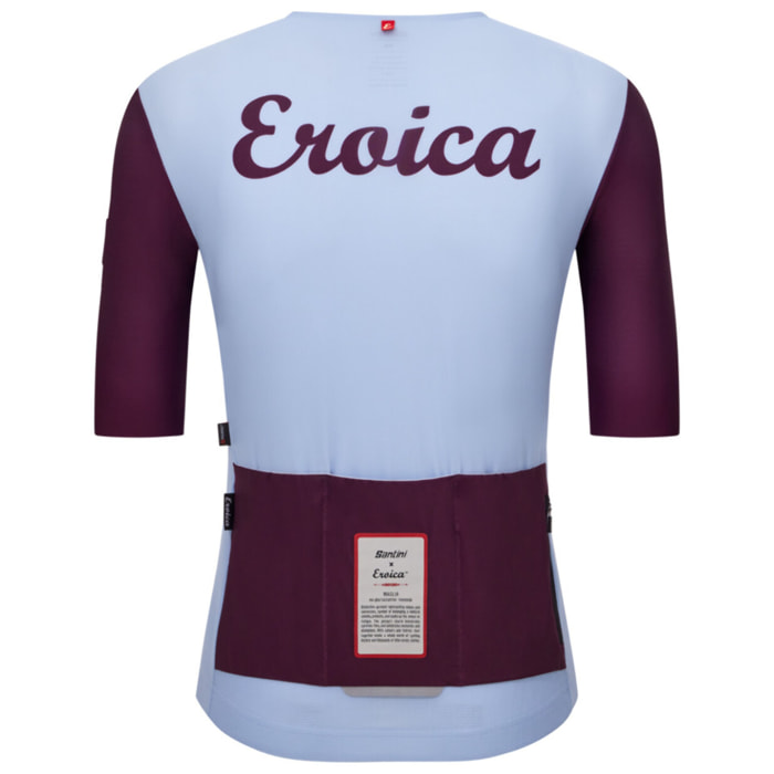 Eroica Borgo - Maillot Unisex - Azul Claro - Unisex