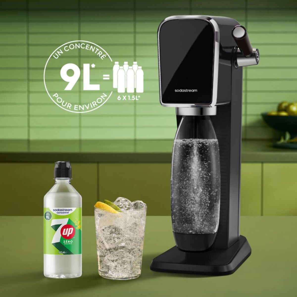 Concentré SODASTREAM 7UP FREE 440ML