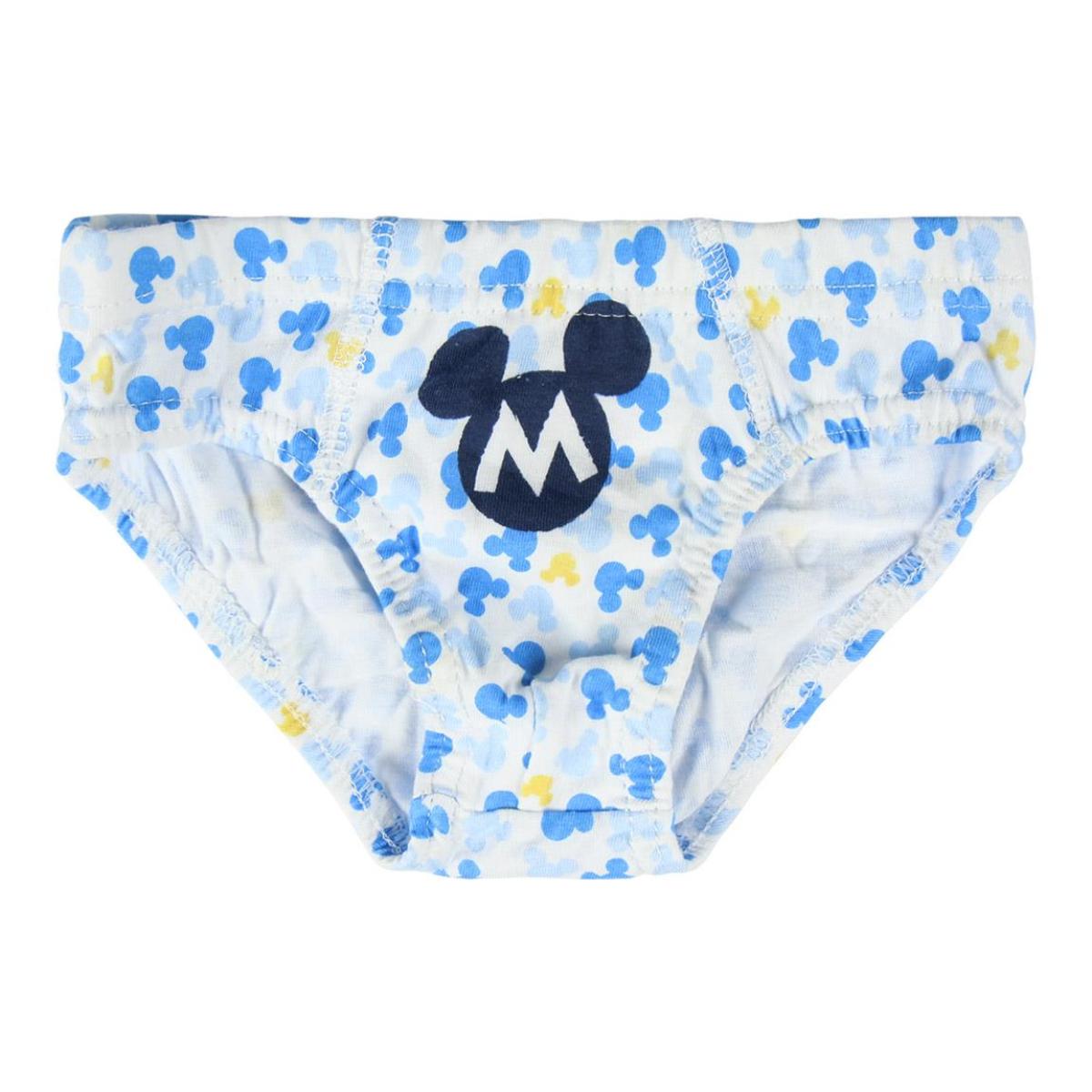 Set 5 Mutandine Slip Mickey Mouse Lui Disney Multicolor