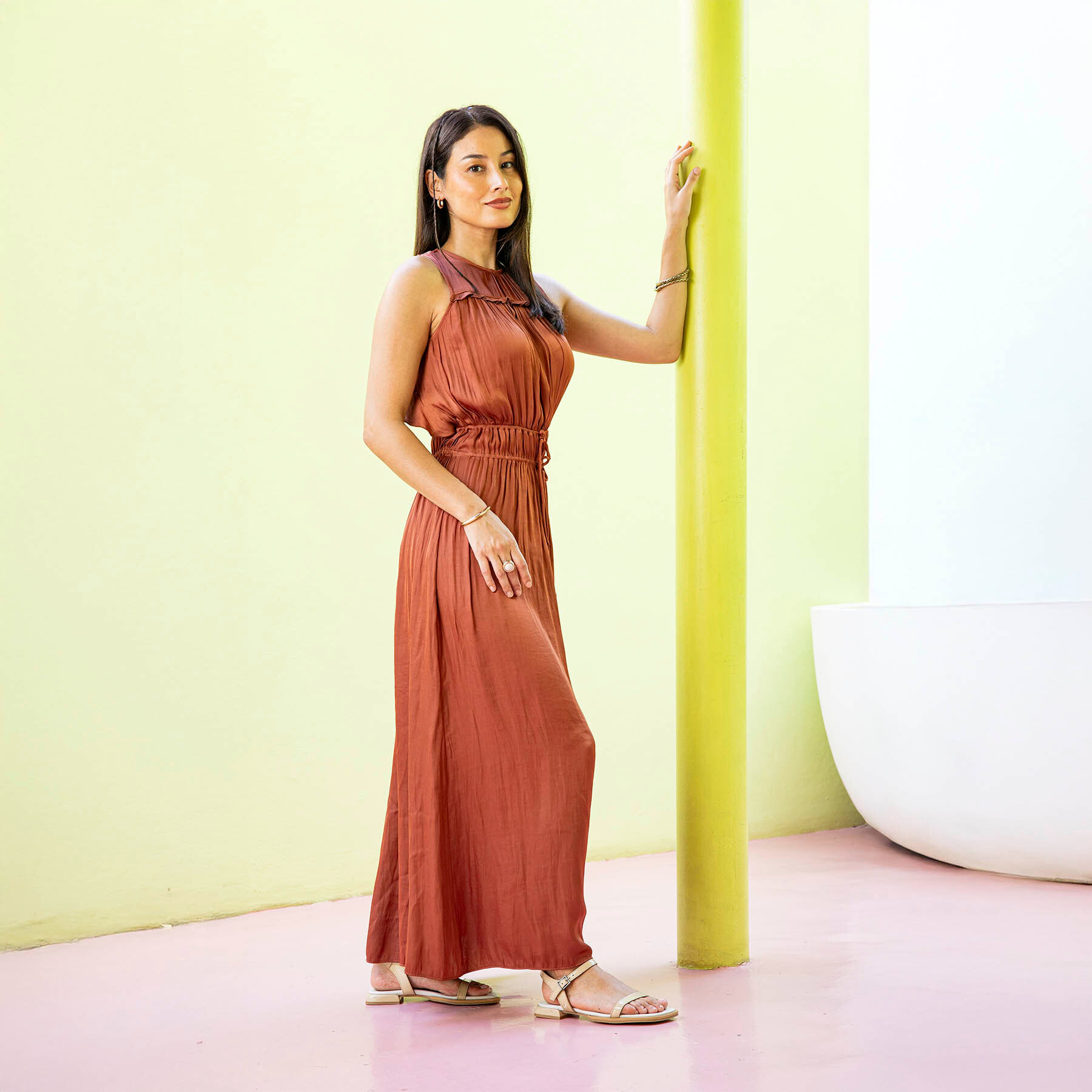 Sandalias 2000 NAPPA SHINNY BLACK / BERGAMO color Black