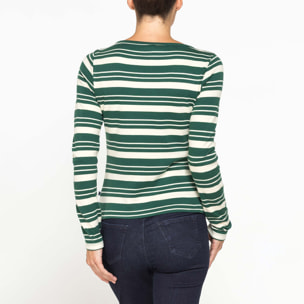T SHIRT MANICA LUNGA IN COTONE PESANTE