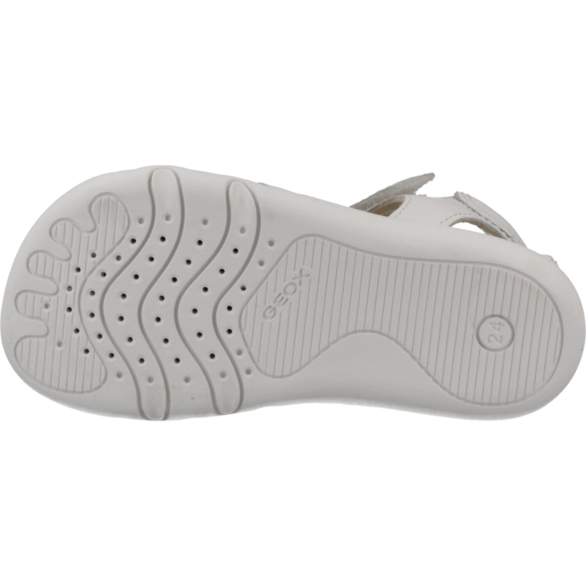 Sandalias Niño de la marca GEOX  modelo B SANDAL STEPPIEUP BLANCO