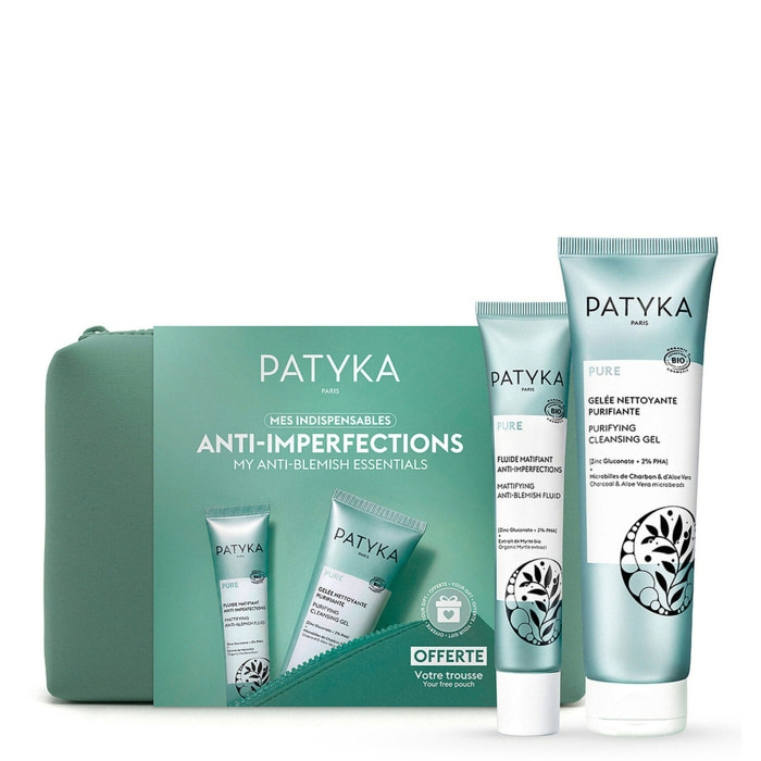 Mes Indispensables Anti-Imperfections - Coffret Gelée Nettoyante Purifiante 150ml + Fluide Matifiant 40ml