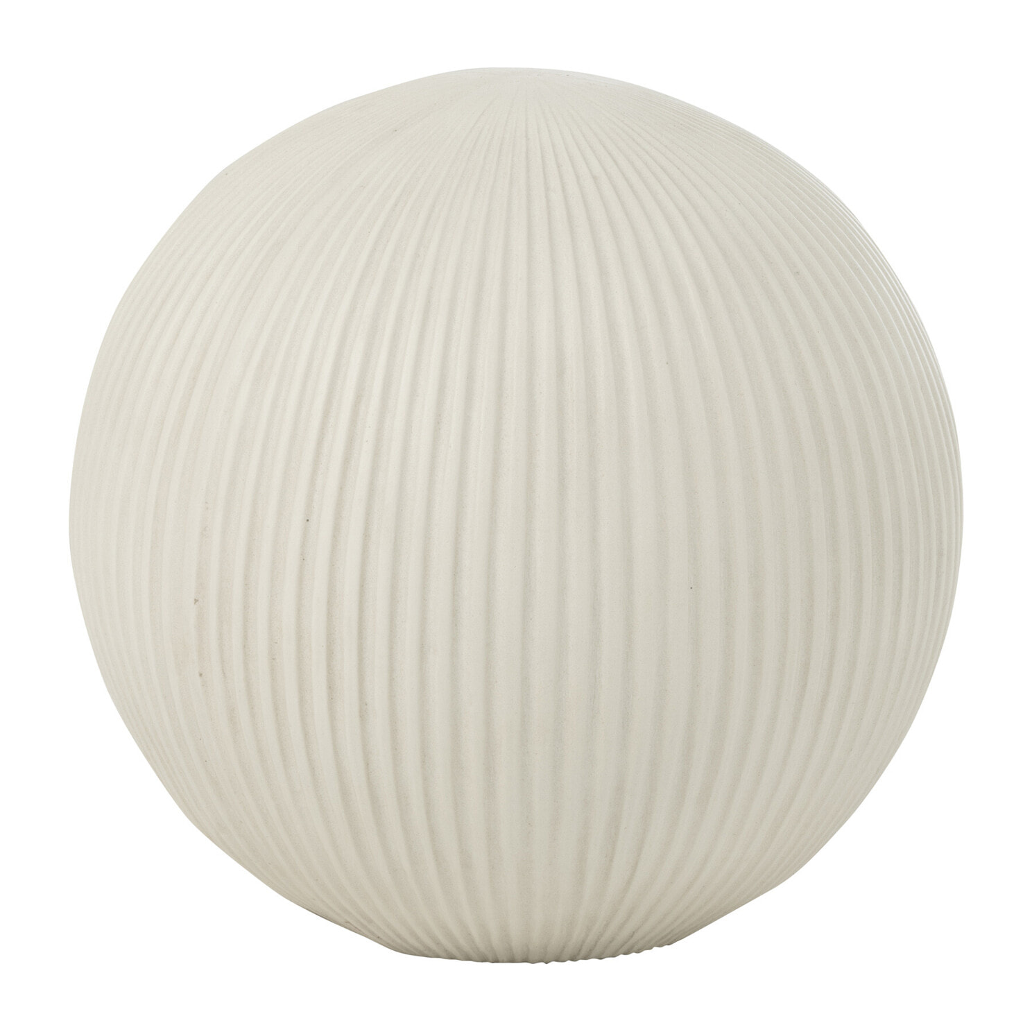 J-Line décoration Balle - céramique - blanc - medium