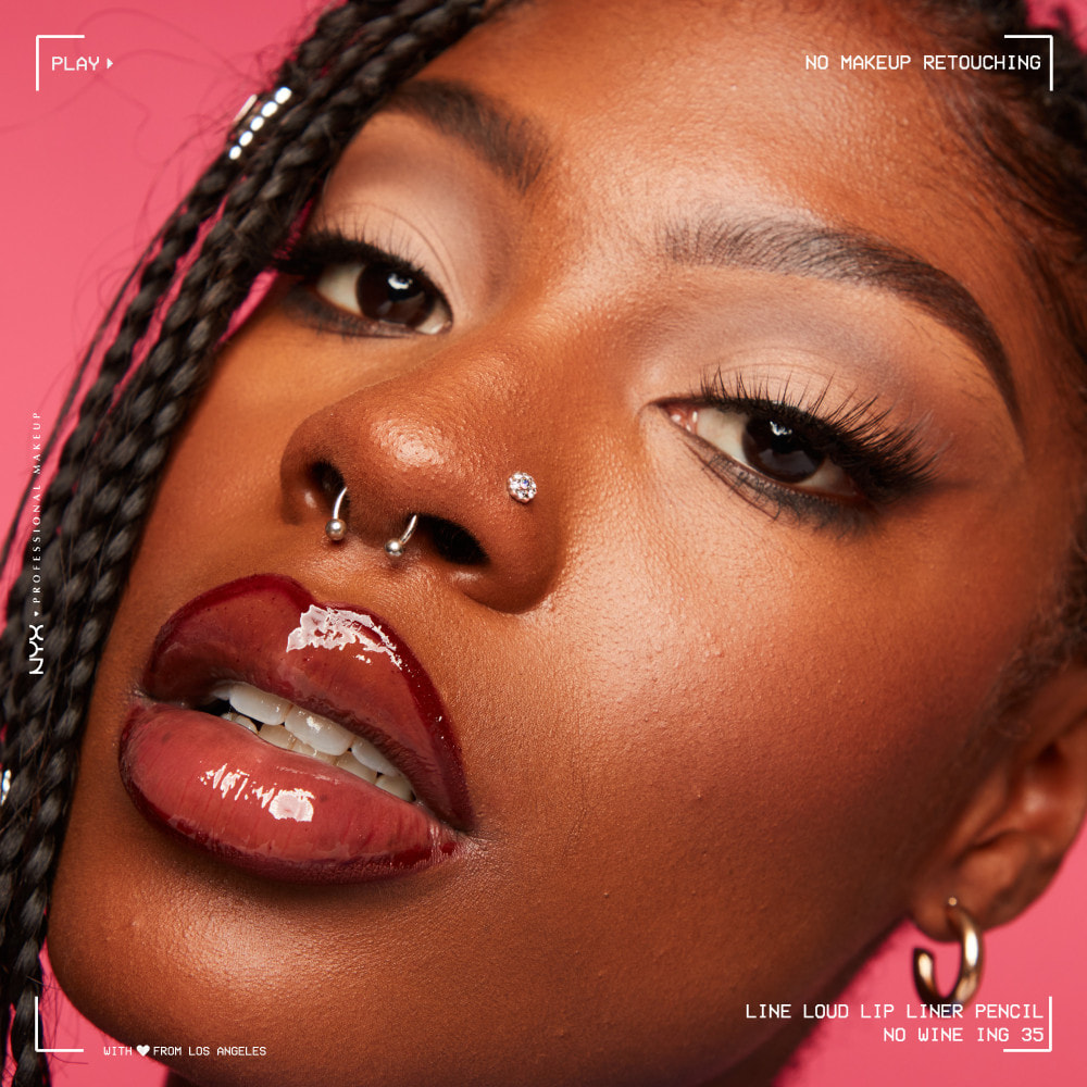 NYX Professional Makeup Line Loud Crayon à lèvres NO WINE-ING