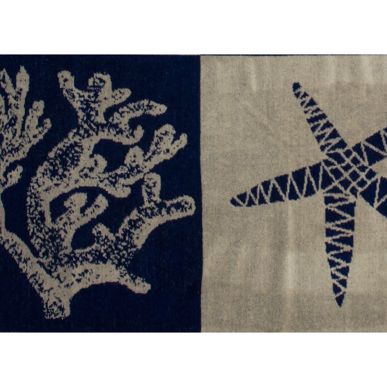Telo Mare Spugna Jacquard Spiaggia Disegno Playa